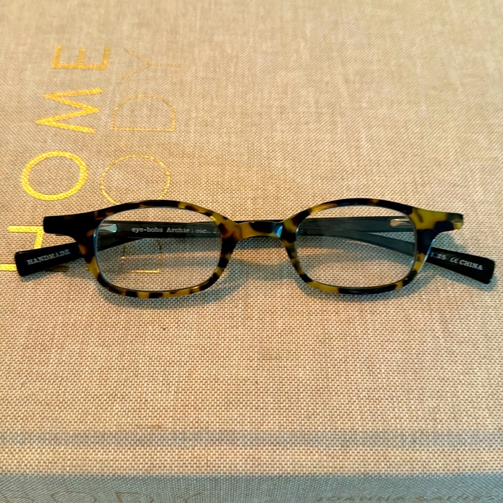 Eye bobs Archie Tortoise Readers Glasses 1.25 Unisex - Picture 6 of 6